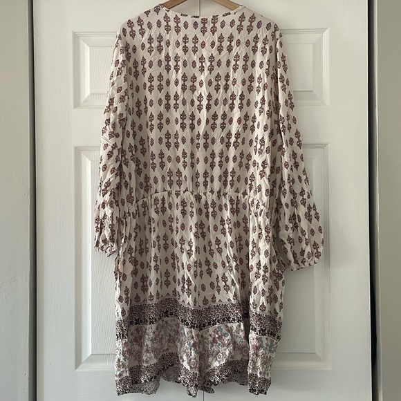 Torrid long sleeve boho romper - Picture 4 of 5